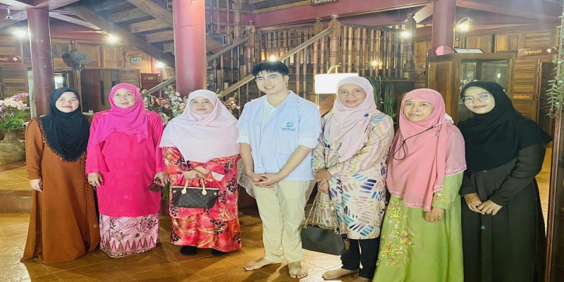 EcoTive พาผู้ประกอบการสปากำปง ลงพื้นที่ศึกษาดูงานที่ร้านแบบไทย Baebthai cafe restaurant massage & spa” จังหวัดพัทลุง